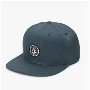 Volcom Baseball Cap Teal Green Snapback‎ Adjustable One Size